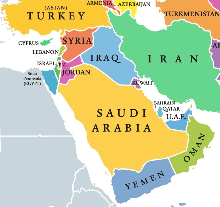 Accents of the Middle East | IDEA: International Dialects of English ...